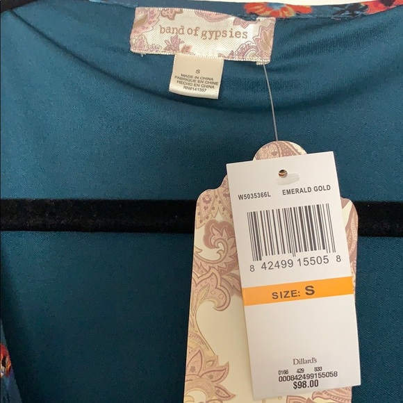 Band of Gypsies floral maxi dress - Picture 2 of 4